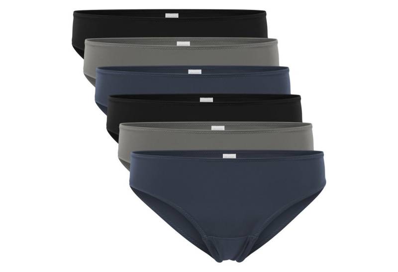 celodoro Slip Damen Bikini Slip aus Quick Dry-Fasern (6er Pack) von celodoro