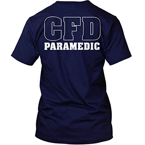 Chicago Fire Dept. - Paramedic T-Shirt (L, Navy) von chicagofire
