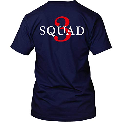 Chicago Fire Dept. - Squad 3 T-Shirt (5XL, Navy) von chicagofire