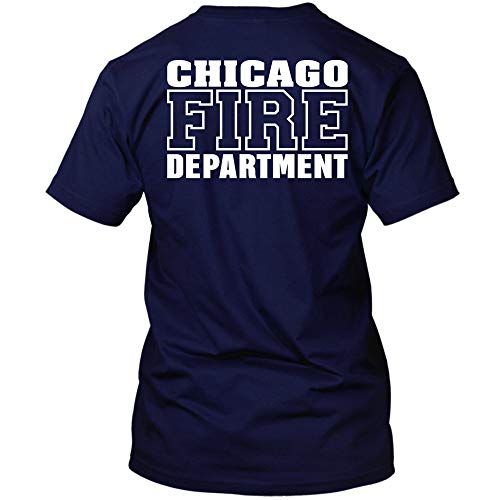 Chicago Fire Dept. - T-Shirt (Version 2) (5XL, Navy) von chicagofire