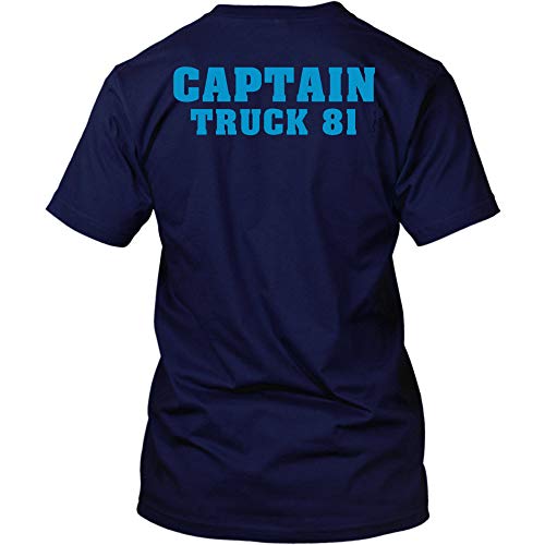 Chicago Fire Dept. - Captain Truck 81 T-Shirt (L) von chicagofireshop