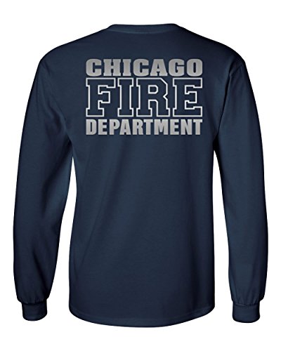 Chicago Fire Dept. - Longshirt (Silver Edition) (XL) von chicagofireshop