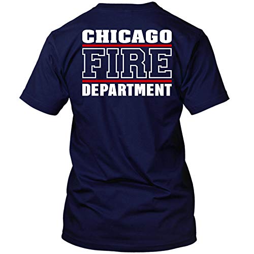 Chicago Fire Dept. - T-Shirt (Red Line) (M) von chicagofireshop