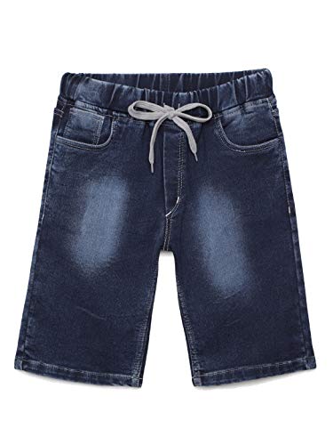 chopper club Jungen Denim Shorts Kurze Hosen Regular Fit aus Stretchable Dehnbarer Denim DX 28 von chopper club