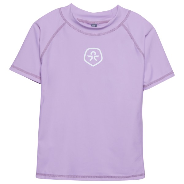 Color Kids - Kid's T-Shirt Solid - Lycra Gr 92 lila von color kids