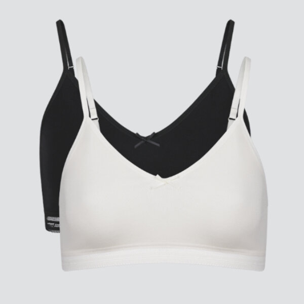 comazo|earth Fairtrade Bustier 2er Pack | GOTS zertifiziert von comazo|earth