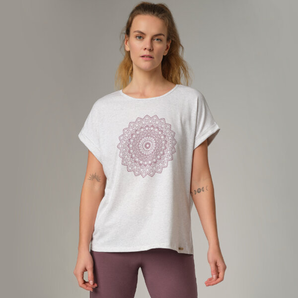 comazo|earth Fairtrade Yoga Shirt mit Motivdruck | GOTS zertifiziert von comazo|earth