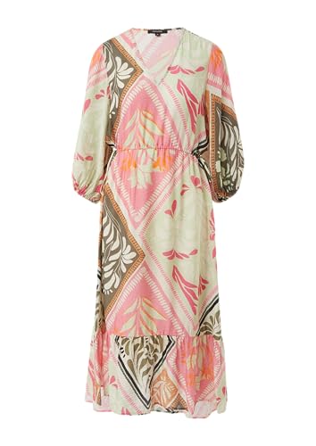 comma Fließendes Kleid aus Viskosemix mit Unterkleid rosa 46 comma Fließendes Kleid aus Viskosemix mit Unterkleid rosa 46 von comma
