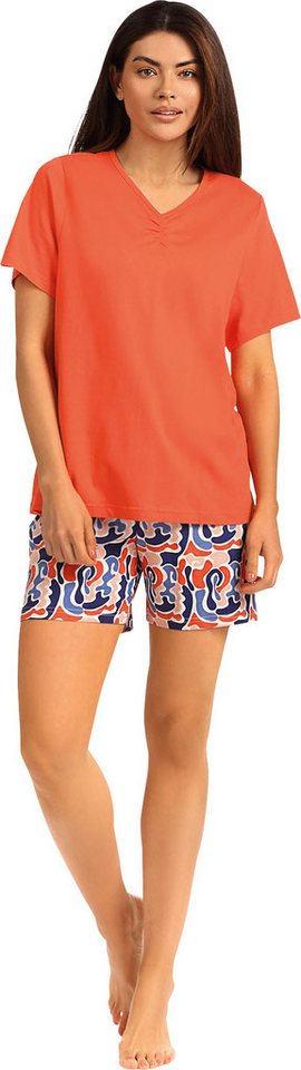 comtessa Pyjama Damen-Shorty Single-Jersey gemustert von comtessa