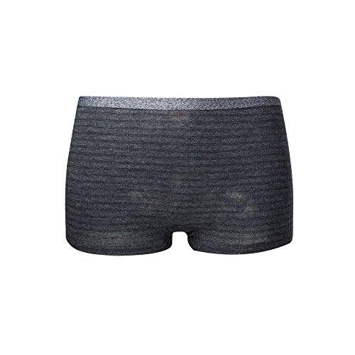 Conta Thermo Panty, bequemer Hipster mit natürlicher Baumwolle, wärmeisolierende Thermounterwäsche, Damenbekleidung, Sterling Geringelt, Größe: 40/M von con-ta