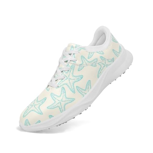 coolcustomize Stylische Spikeless Golfschuhe für Damen & Herren - Hawaiian Ocean Print, Wasserdicht, Leichte Golf Trainer, Atmungsaktiver Komfort coolcustomize Stylische Spikeless Golfschuhe für Damen & Herren - Hawaiian Ocean Print, Wasserdicht, Leichte Golf Trainer, Atmungsaktiver Komfort von coolcustomize