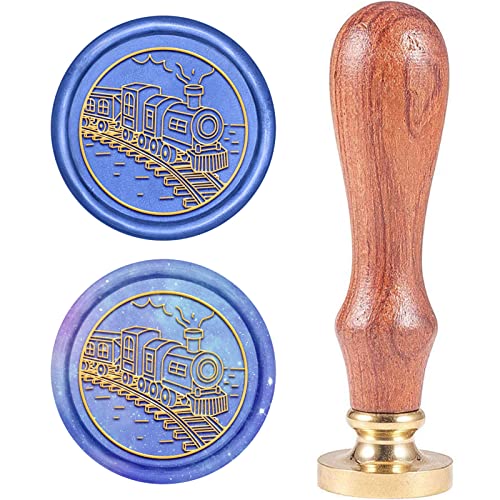 craspire Wachssiegel Stempel Zug, Siegelwachsstempel Retro Holzstempel Wachssiegel 25 mm Abnehmbar Messingkopf Holzgriff Für Umschlag Einladung Hochzeit Verschönerung Flasche Dekoration Geschenkkarte craspire Wachssiegel Stempel Zug, Siegelwachsstempel Retro Holzstempel Wachssiegel 25 mm Abnehmbar Messingkopf Holzgriff Für Umschlag Einladung Hochzeit Verschönerung Flasche Dekoration Geschenkkarte von craspire
