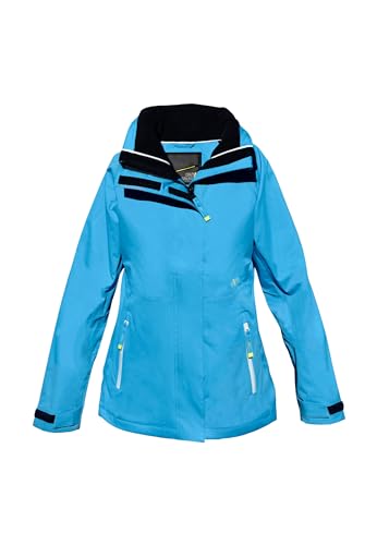 crazy4sailing Damen Segeljacke Brisbane Funktionsjacke Regenjacke, Farbe:Blue, Größe:XXL von crazy4sailing