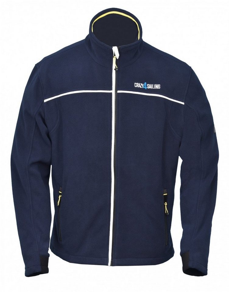 crazy4sailing Fleecejacke Snug Funktionsjacke winddicht Segeljacke von crazy4sailing