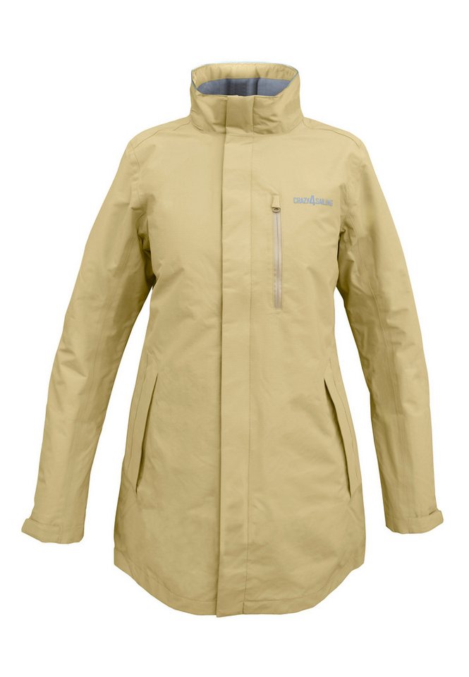 crazy4sailing Outdoorjacke Brighton pflegeleichte Funktionsjacke - wasserdicht und atmungsaktiv von crazy4sailing