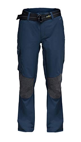 crazy4sailing Unisex Deckhose Segelhose Trousers lang Ölzeug inklusive Gürtel, Farbe:blau, Größe:L von crazy4sailing