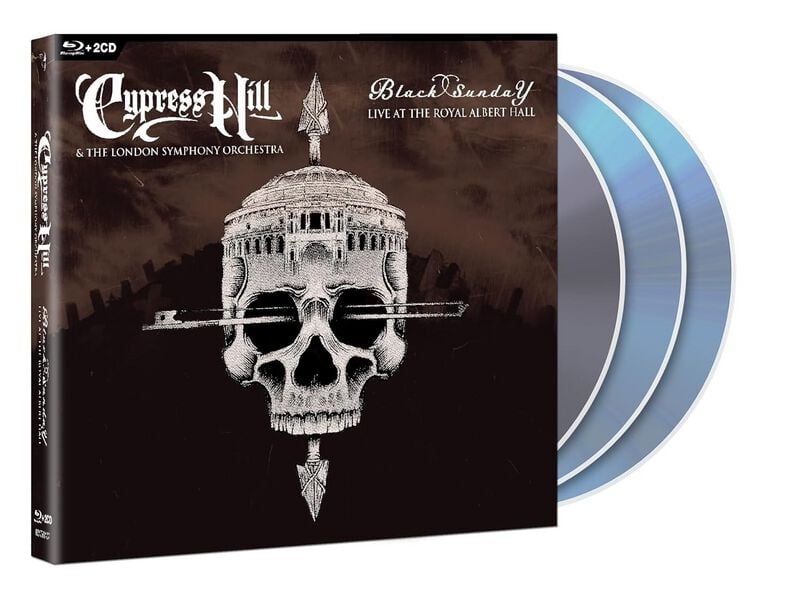 Cypress Hill & The London Symphony Orchestra: Black Sunday - Live at the Royal Albert Hall von Cypress Hill - 2-CD & Blu-ray (Digipak, Limited Cypress Hill & The London Symphony Orchestra: Black Sunday - Live at the Royal Albert Hall von Cypress Hill - 2-CD & Blu-ray (Digipak, Limited von cypress hill