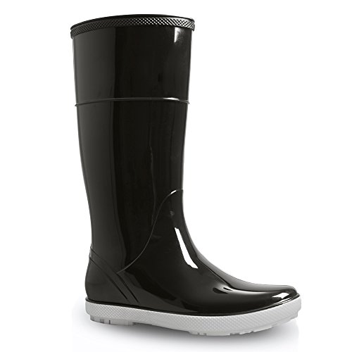 DEMAR. Gummistiefel Regenstiefel Hawai Lady (37, schwarz) von DEMAR