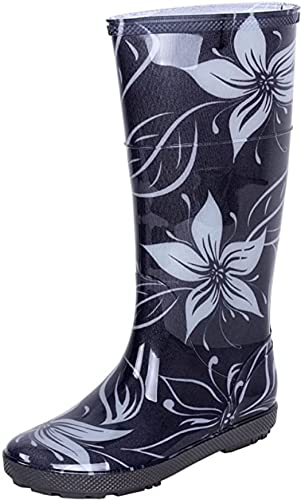 demar. Gummistiefel Regenstiefel Hawai Lady Exclusive (39, Blumen) von DEMAR