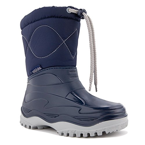 DEMAR Kinder Winterstiefel Schuhe gefüttert WINDY (24/25) von DEMAR