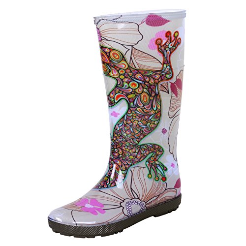 demar. Gummistiefel Regenstiefel Hawai Lady Exclusive (39, Salamandra) von demar.