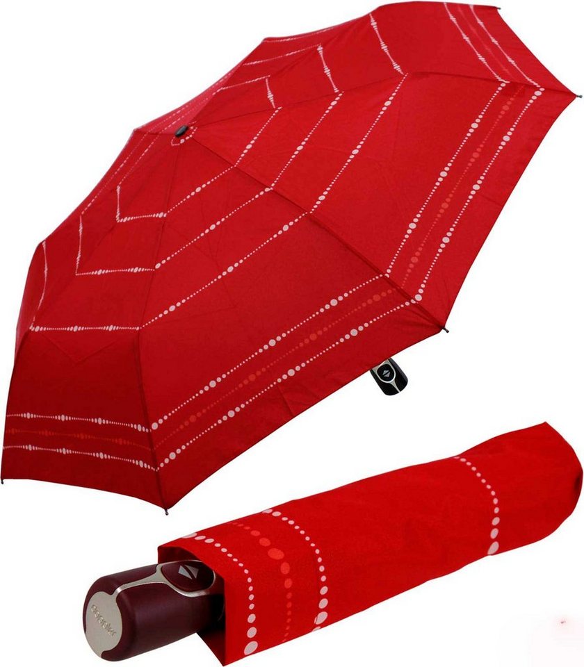 doppler® Taschenregenschirm Damen Auf-Zu-Automatik Magic Fiber - Sydney, elegant, stabil und praktisch von doppler®