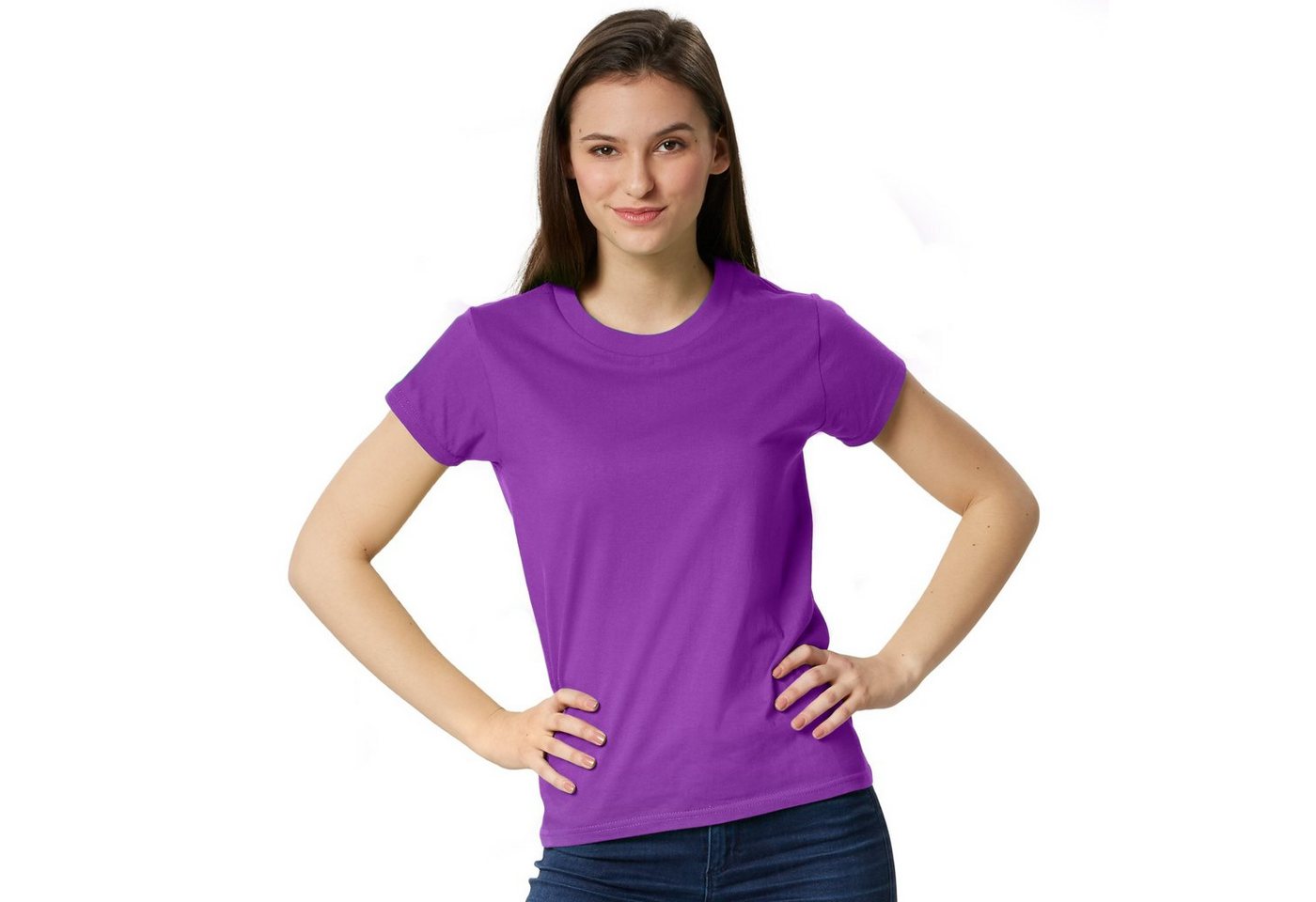 dressforfun T-Shirt T-Shirt Frauen Rundhals von dressforfun