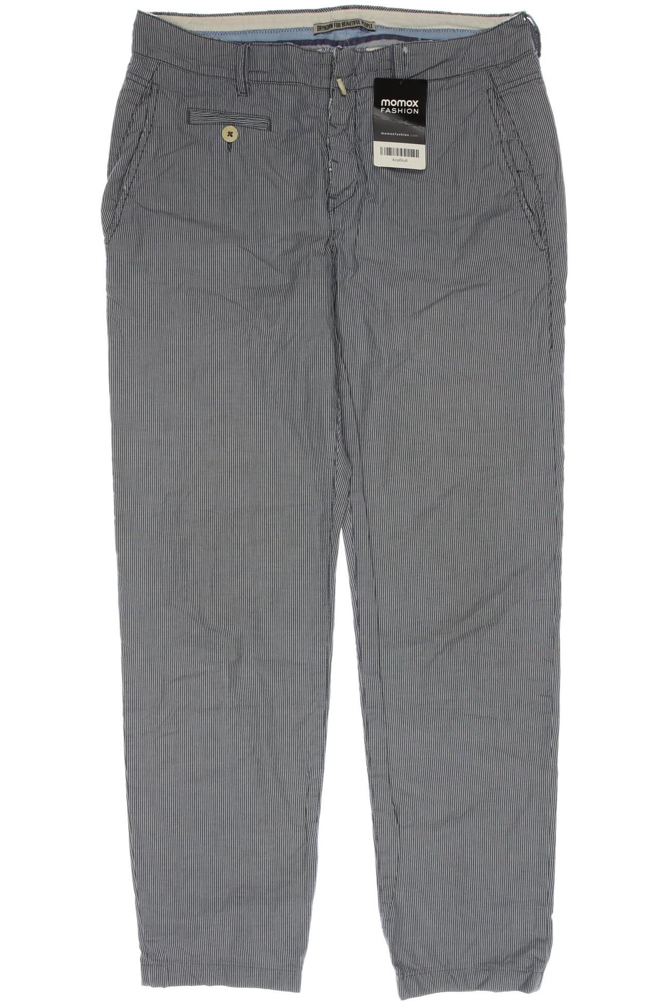 Drykorn Damen Stoffhose, blau, Gr. 36 von drykorn