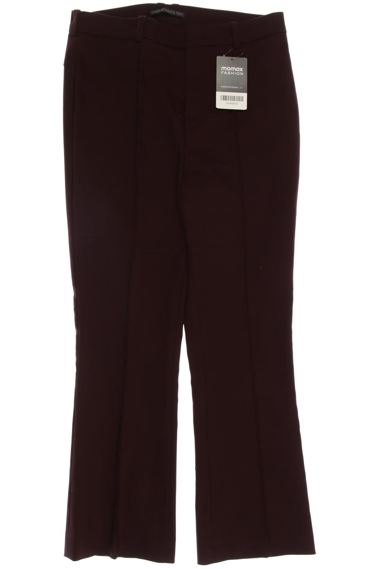 Drykorn Damen Stoffhose, bordeaux, Gr. 38 von drykorn