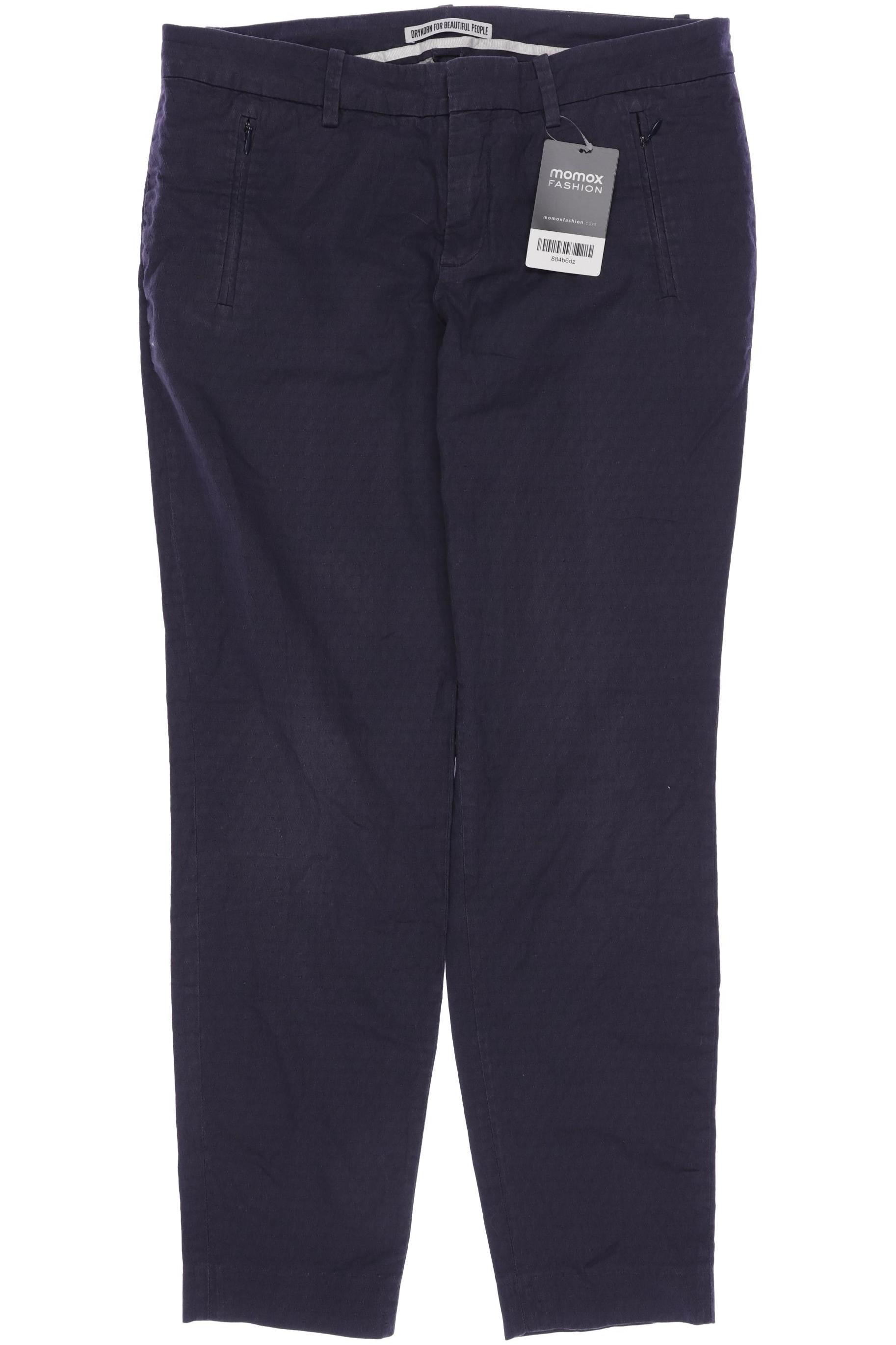 Drykorn Damen Stoffhose, marineblau, Gr. 40 von drykorn