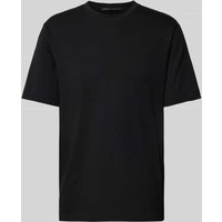 Drykorn T-Shirt im unifarbenen Design Modell 'RAPHAEL' in Black, Größe L von drykorn