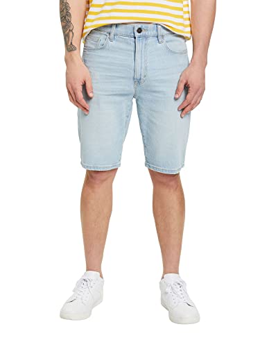 edc by ESPRIT Herren 993cc2c301 Jeans Shorts, 904/Blue Bleached, 29 EU von ESPRIT