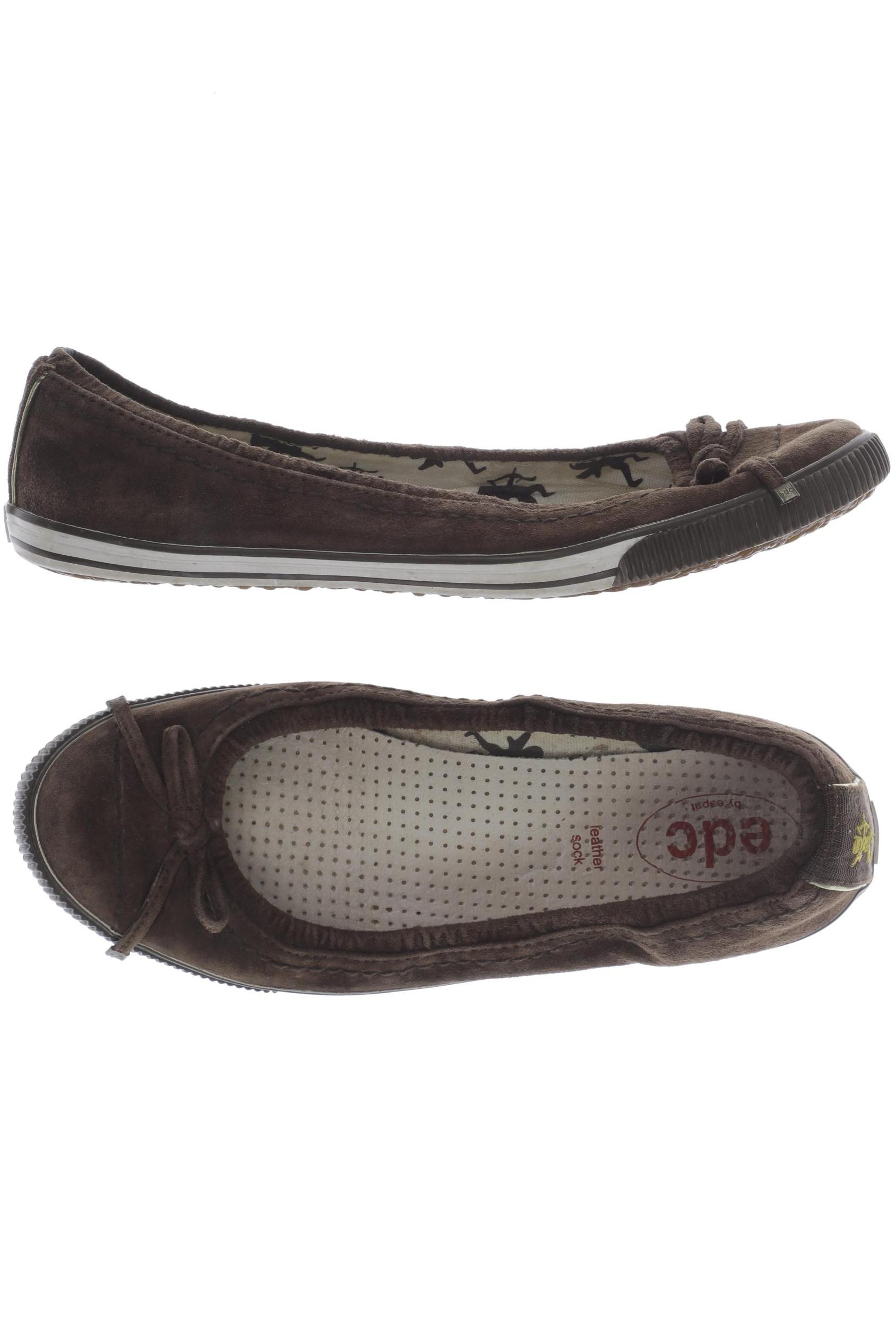 edc by Esprit Damen Ballerinas, braun, Gr. 39 von edc by esprit