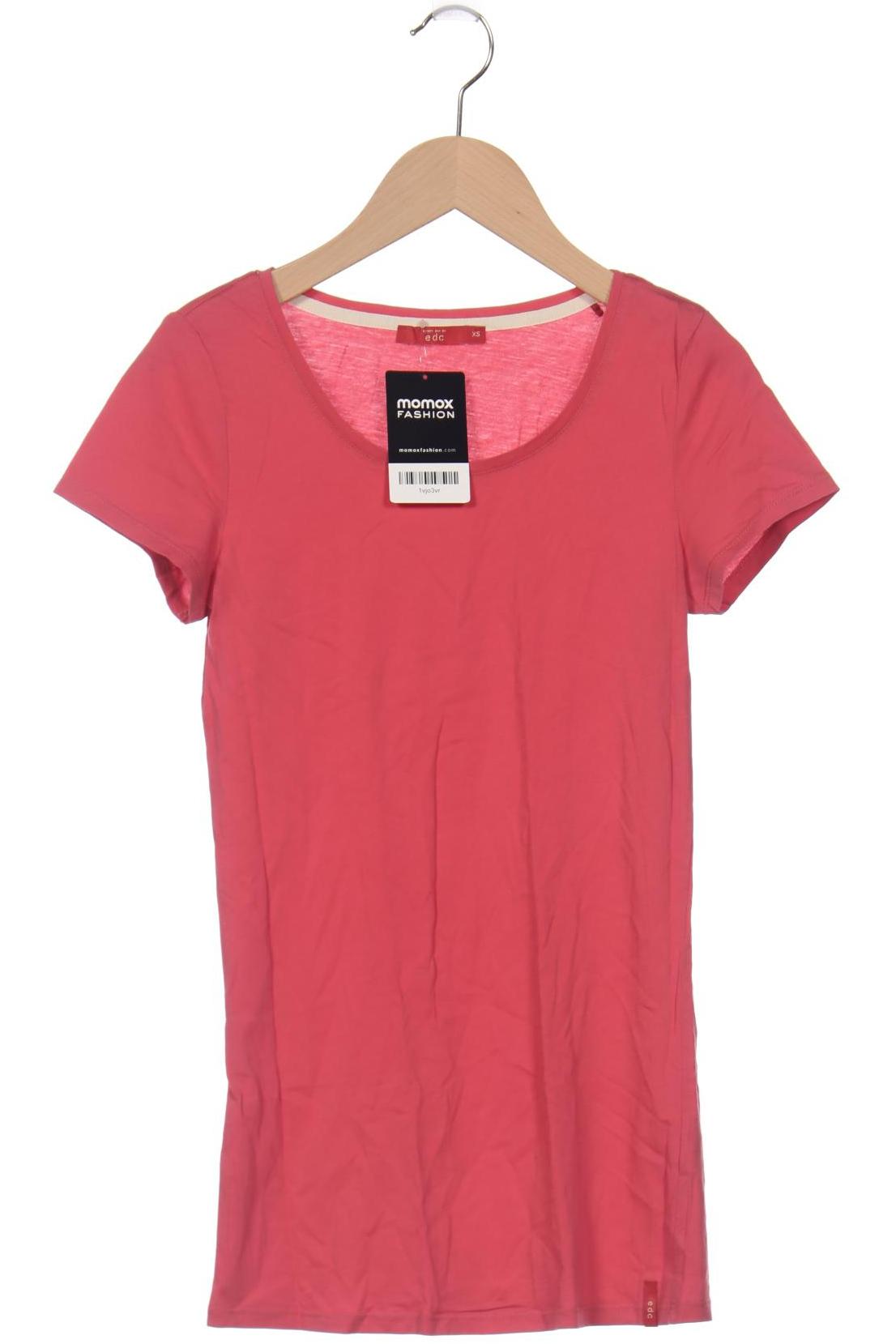 edc by Esprit Damen T-Shirt, pink, Gr. 34 von edc by esprit