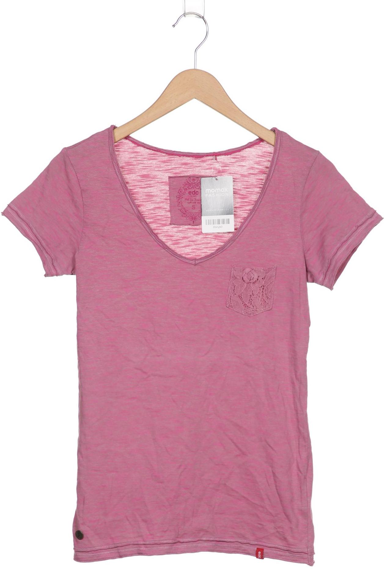 edc by Esprit Damen T-Shirt, pink, Gr. 36 von edc by esprit