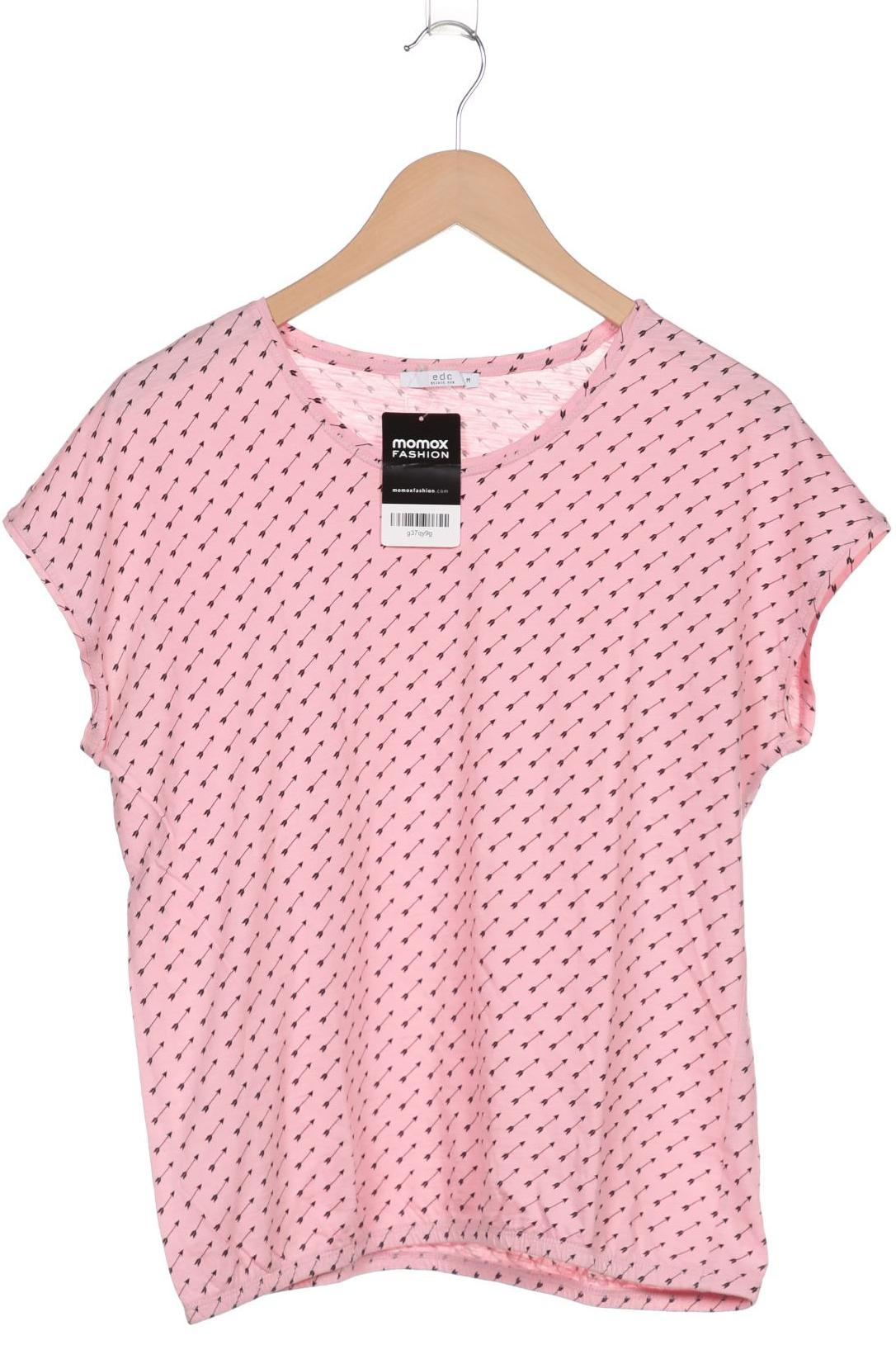 edc by Esprit Damen T-Shirt, pink, Gr. 38 von edc by esprit