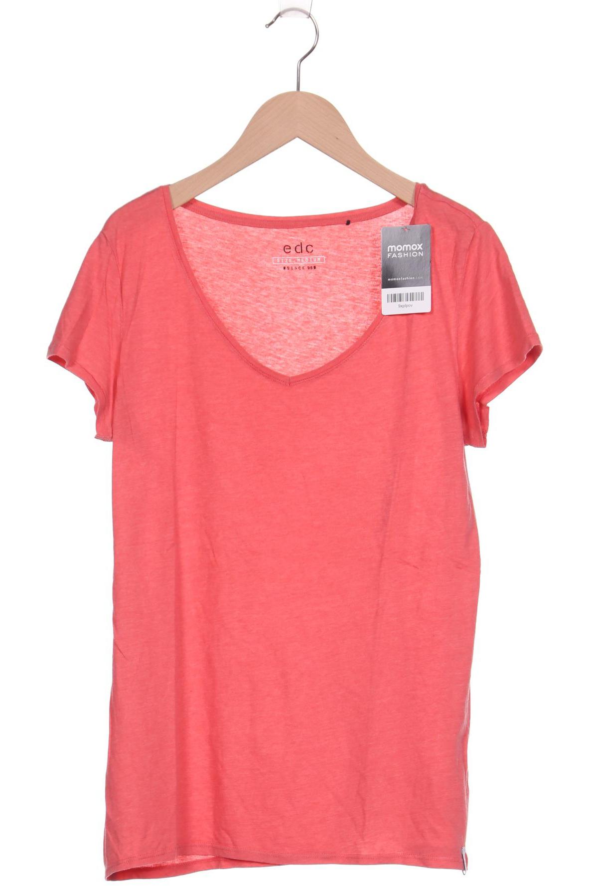 edc by Esprit Damen T-Shirt, pink, Gr. 38 von edc by esprit
