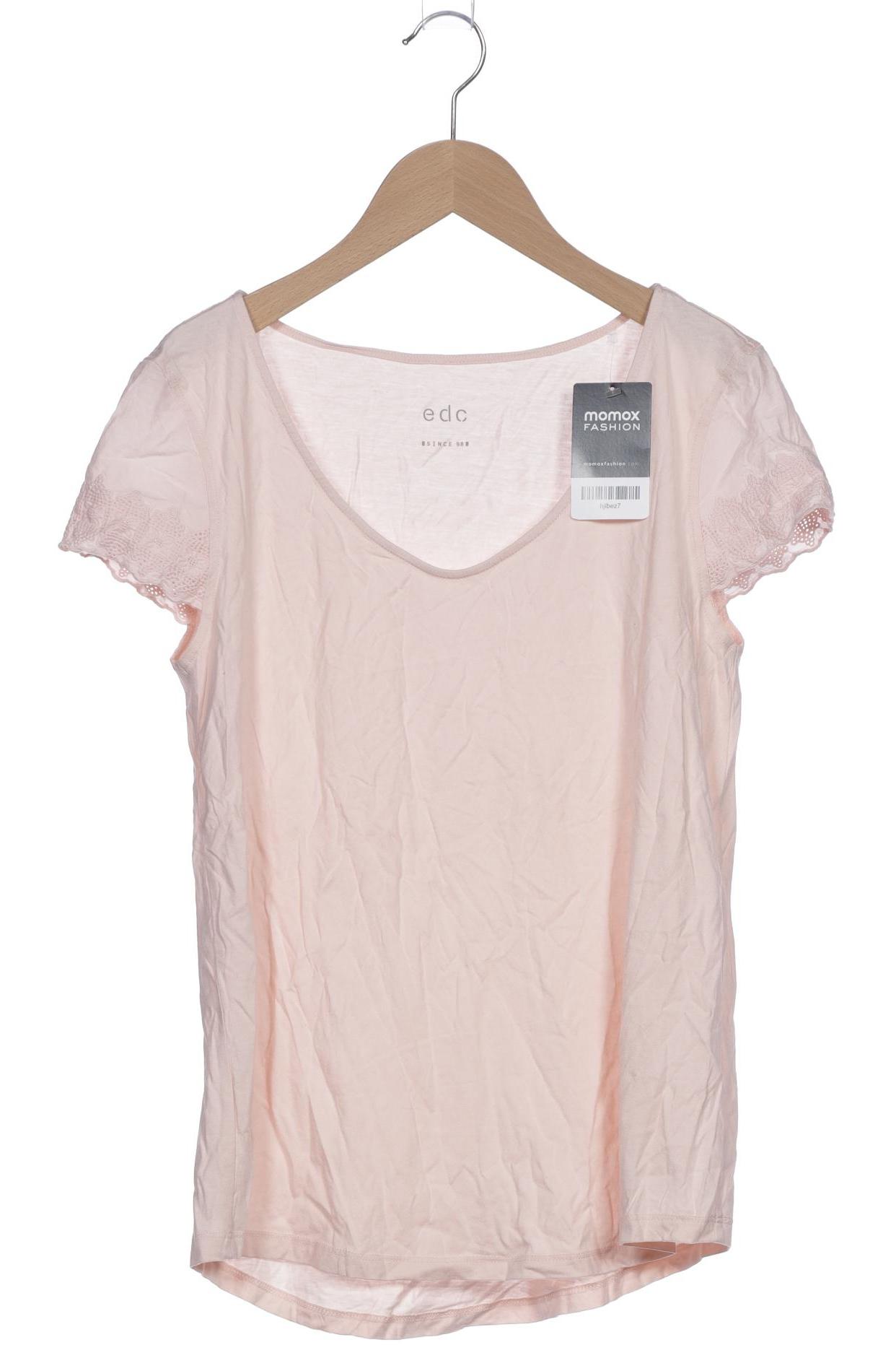 edc by Esprit Damen T-Shirt, pink, Gr. 38 von edc by esprit