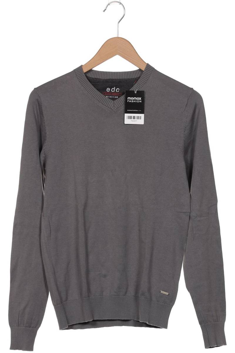 edc by Esprit Herren Pullover, grau, Gr. 46 von edc by esprit