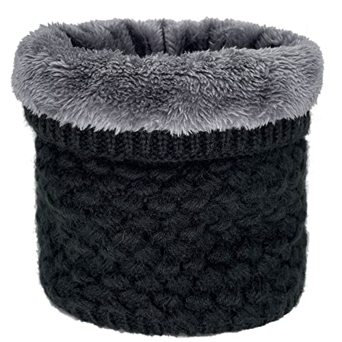 ehsbuy Schlauchschal Herren Damen Ski Halstuch Halswärmer Winter Halstuch Loop Schal Herren Neckwarmer mit Mund Atmungsaktiv für Skifahren Motorrad Sport von ehsbuy