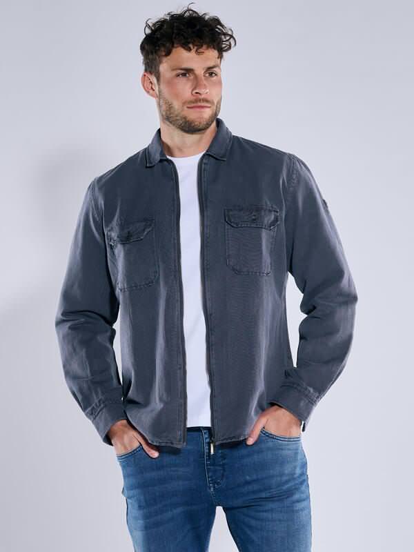 engbers Herren Langarm-Hemd mit Leinenanteil Blau regular uni Kent-Kragen engbers Herren Langarm-Hemd mit Leinenanteil Blau regular uni Kent-Kragen von engbers