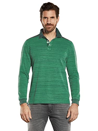 engbers Herren Herren Langarm-Shirt mit Polokragen, 34331, 34331, Grasgrün in Größe XXL von engbers