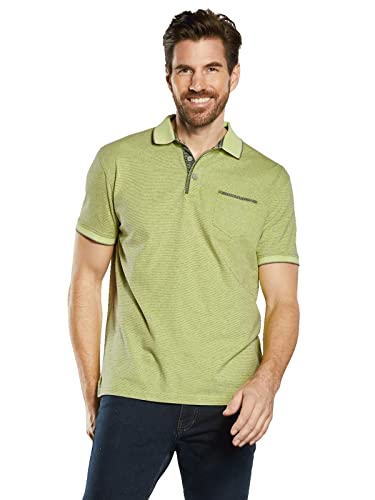 engbers Herren Herren Polo-Shirt meliert, 34535, 34535, Limonengelb in Größe XXL von engbers