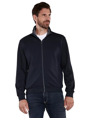 engbers Herren Herren Sweatjacke mit Stehkragen, 35669, 35669, Saphirblau in Größe 4XL von engbers