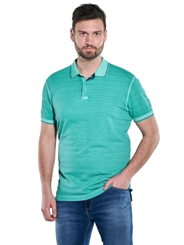 engbers Herren Herren T-Shirt mit Polo-Kragen, 36331, 36331, Petrolgrün in Größe XXL von engbers