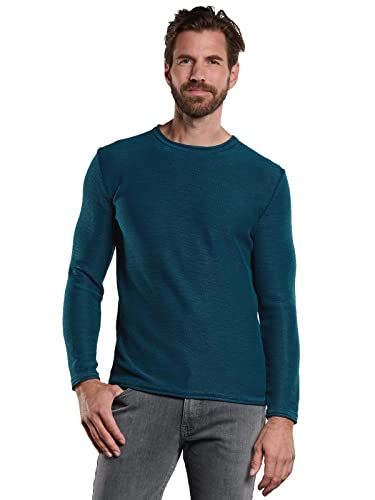 engbers Herren Herren Pullover Rundhals, 34138, 34138, Petrolblau in Größe L von engbers