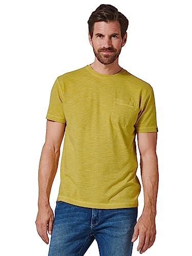 engbers Herren Herren T-Shirt Uni, 35273, 35273, Safrangelb in Größe XL von engbers