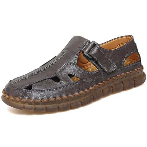 erbon Herren Sport Sandalen Outdoor Leder Sandalen Slip on Schuhe erbon Herren Sport Sandalen Outdoor Leder Sandalen Slip on Schuhe von erbon