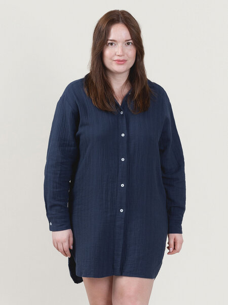 erlich textil malin - boyfriend shirt aus 100% bio-baumwolle von erlich textil