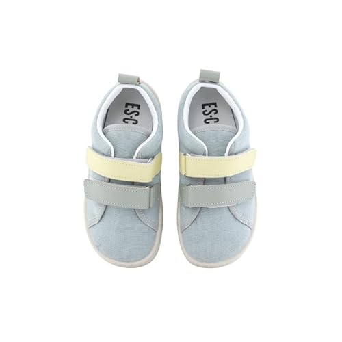 escoolers Umweltfreundliche Canvas-Schuhe für Jungen und Mädchen mit lustigen Designs – hergestellt in Spanien., Saft, Gelb, 25 EU von escoolers